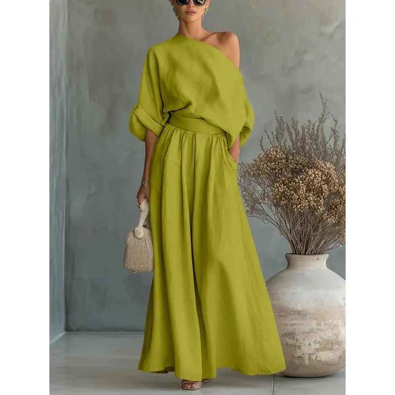 Lisa | Set composto da top e pantaloni a zampa