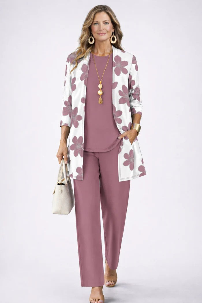Bianca™ | Completo Tre Pezzi Eleganza