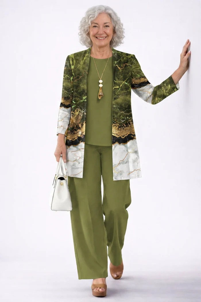 Bianca™ | Completo Tre Pezzi Eleganza