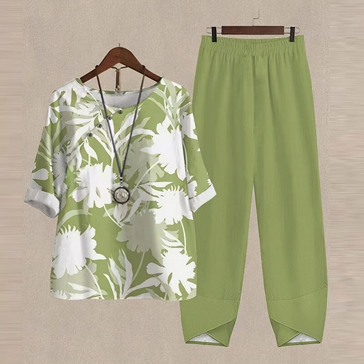 Lilou - Completo camicia e pantaloni comodo ed elegante