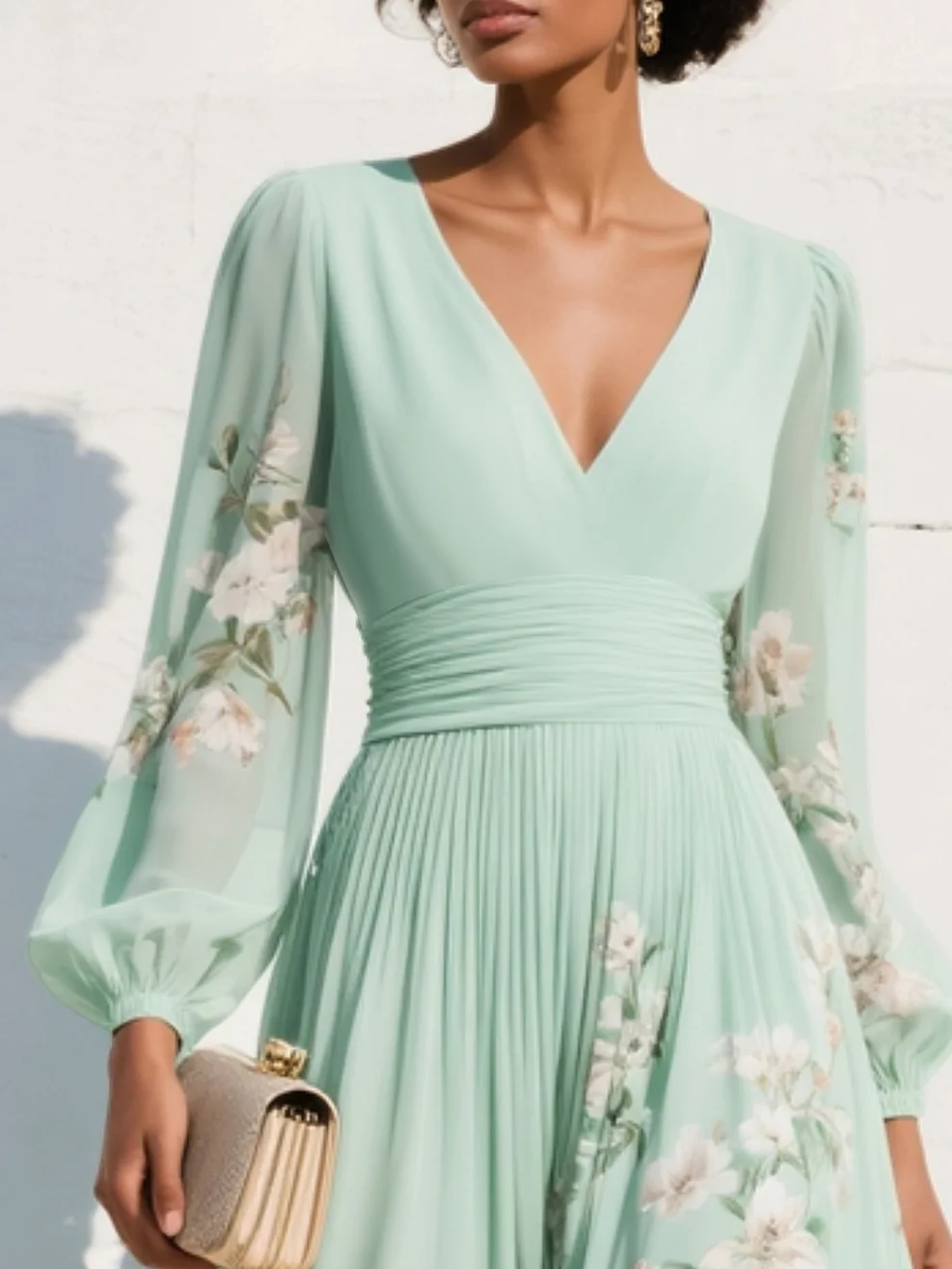 Abito midi a fiori Odelia™