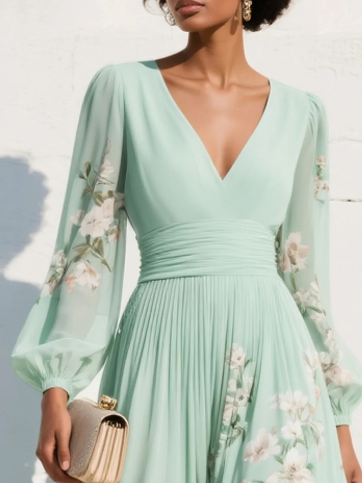 Abito midi a fiori Odelia™