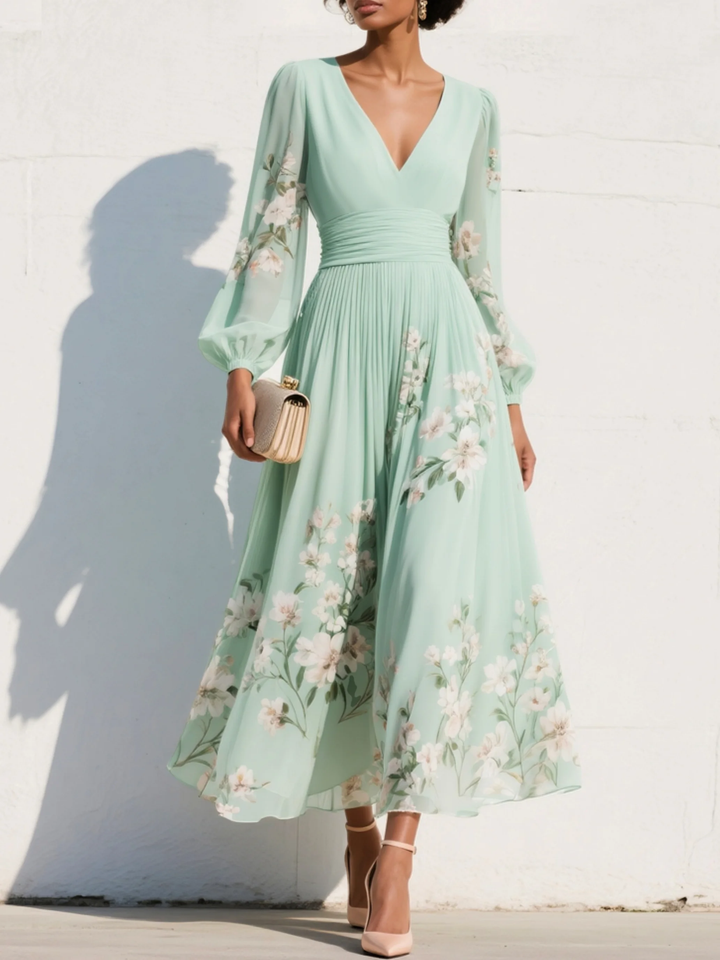 Abito midi a fiori Odelia™