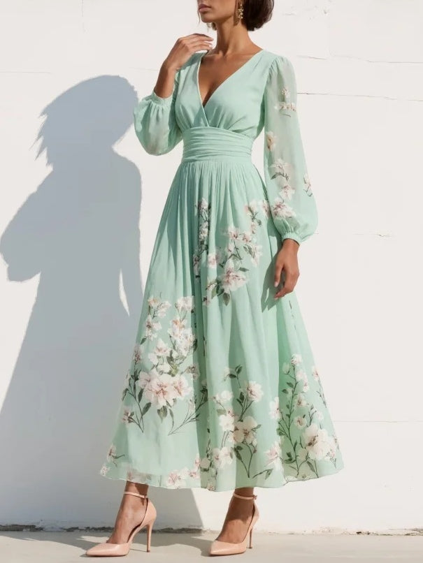 Abito midi a fiori Odelia™