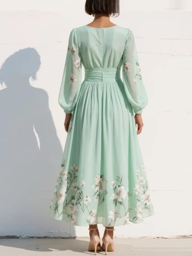 Abito midi a fiori Odelia™