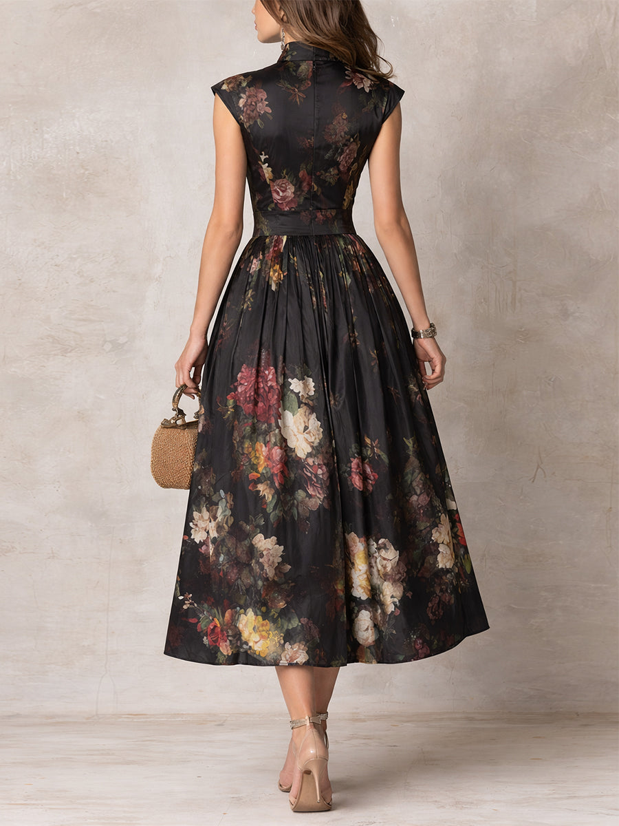 Brianne™-Abito midi elegante