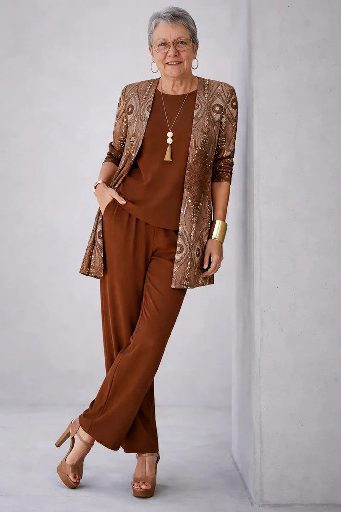 Bianca™ | Completo Tre Pezzi Eleganza
