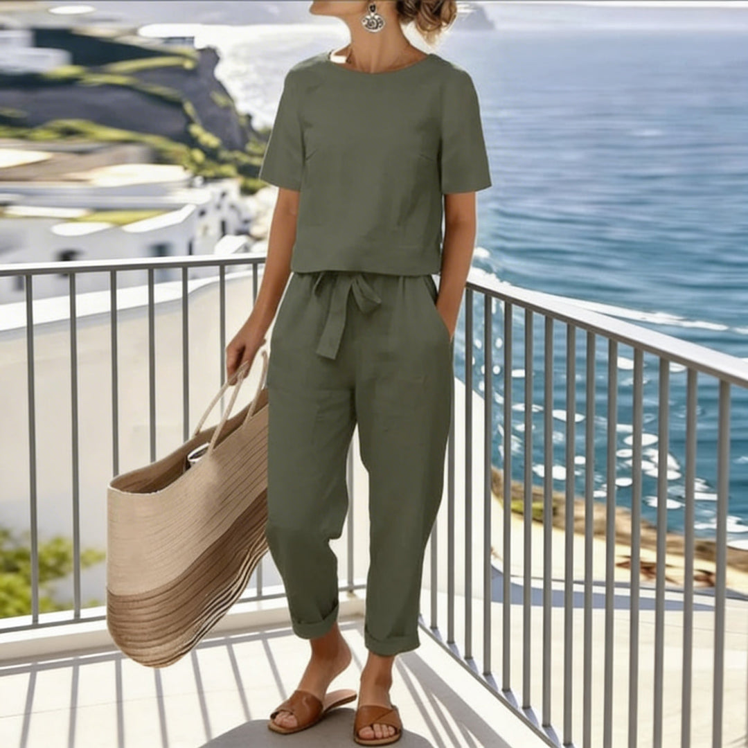 Rosy™ - Elegante completo a due pezzi