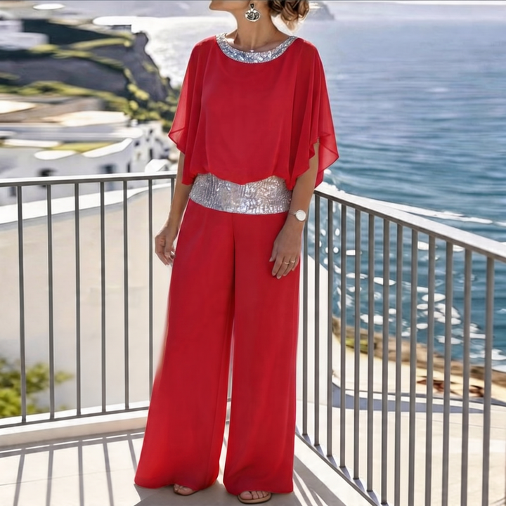 Nyla™ | Elegante completo con camicia e pantaloni