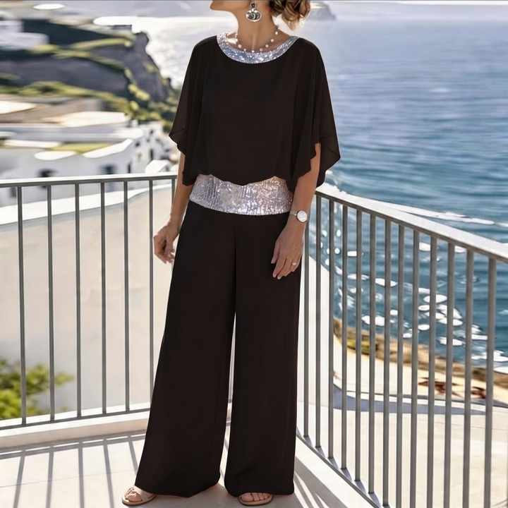 Nyla™ | Elegante completo con camicia e pantaloni