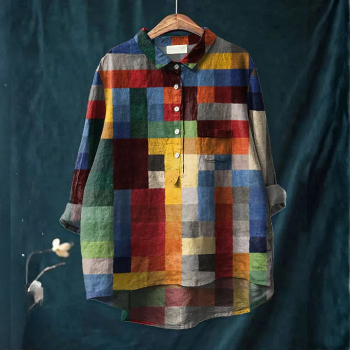 Corélia™ | Chemise Motif Abstrait