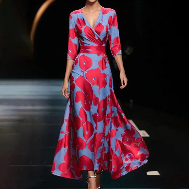 Aria™ | Abito elegante con stampa floreale