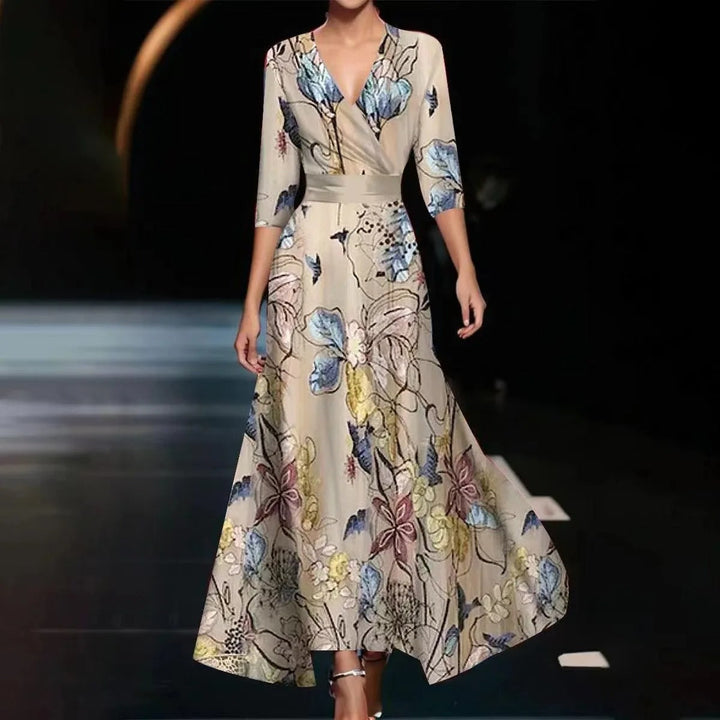Aria™ | Abito elegante con stampa floreale